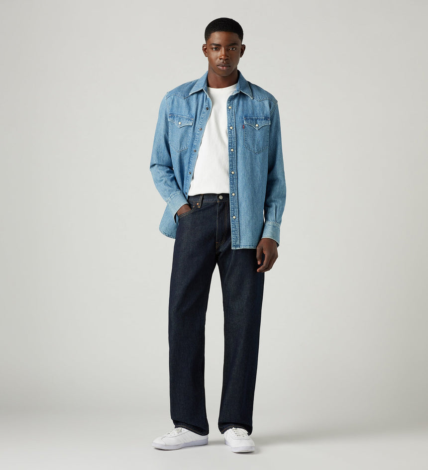 Main 1 - Levi's® Men's 555™ Relaxed Straight Jeans - 000LO0000