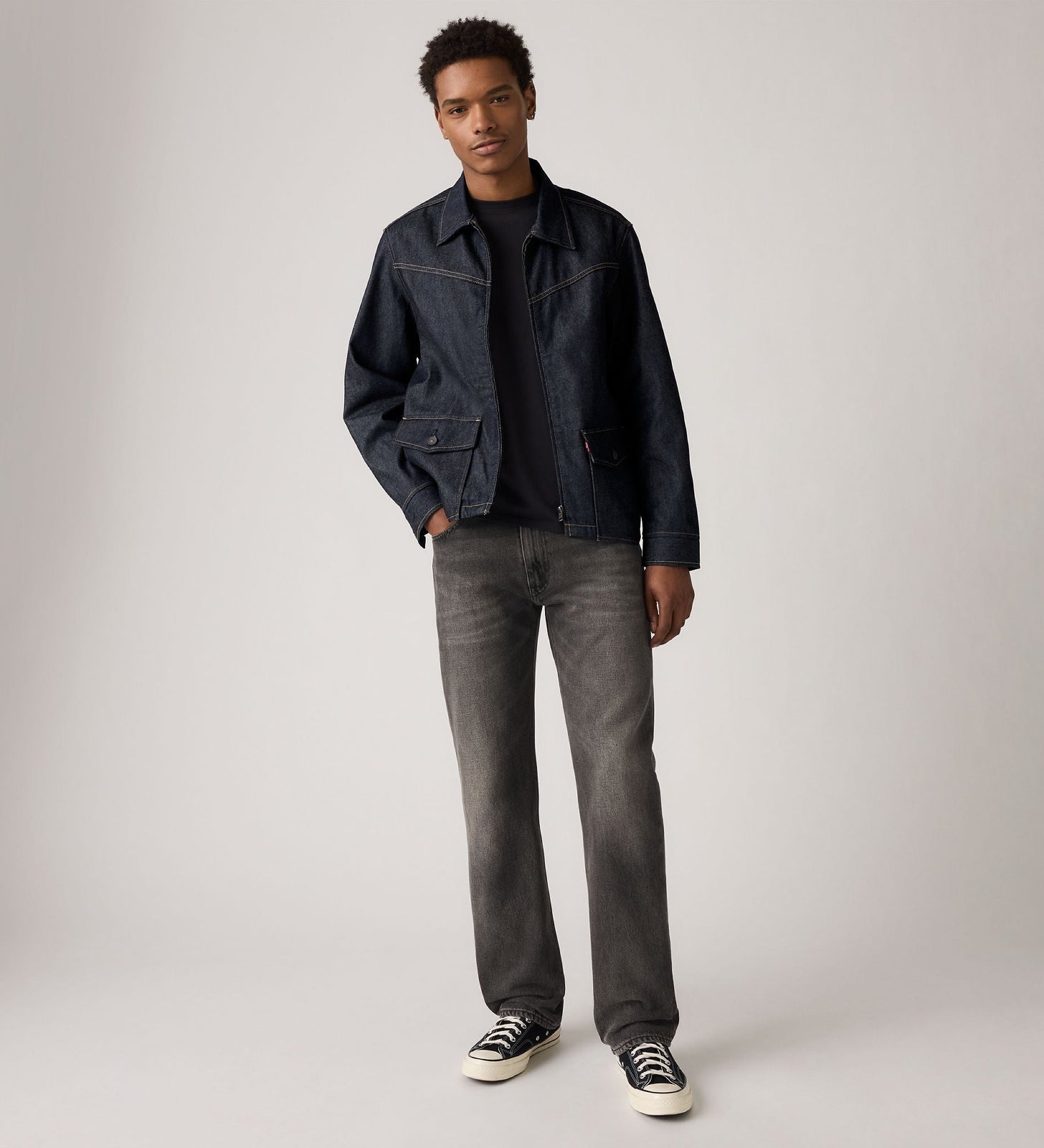 Main 1 - Levi's® Men's 555™ Relaxed Straight Jeans - 000LO0033