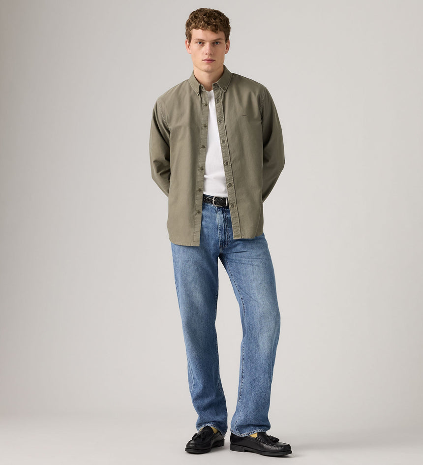 Main 3 - Levi's® Men's 555™ Relaxed Straight Jeans - 000LO0053