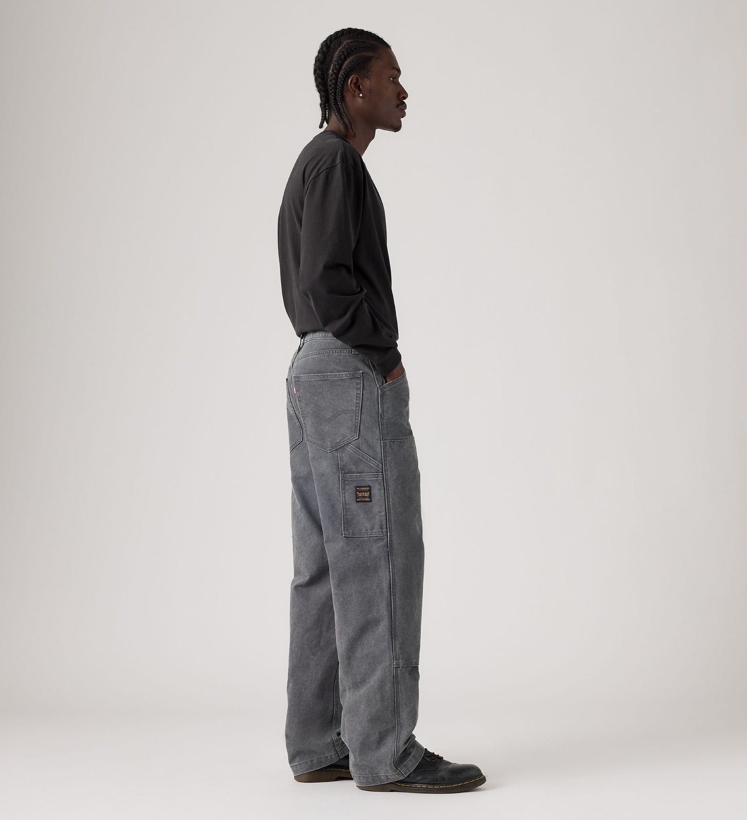 Main 4 - Levi's® Men's 568™ Loose Straight Double-Knee Carpenter - A73670019