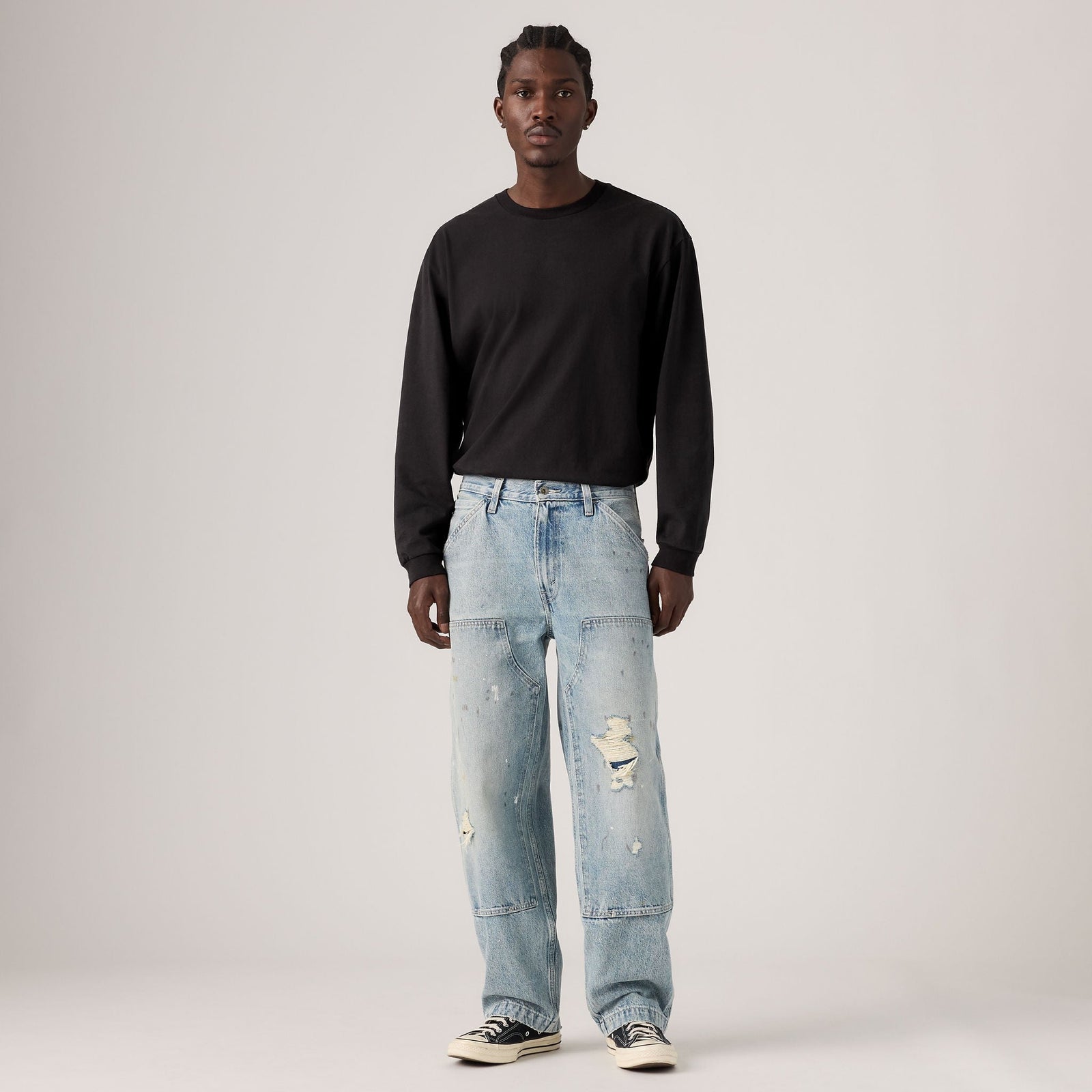 Main 3 - Levi's® Men's 568™ Loose Straight Double-Knee Carpenter - A73670020