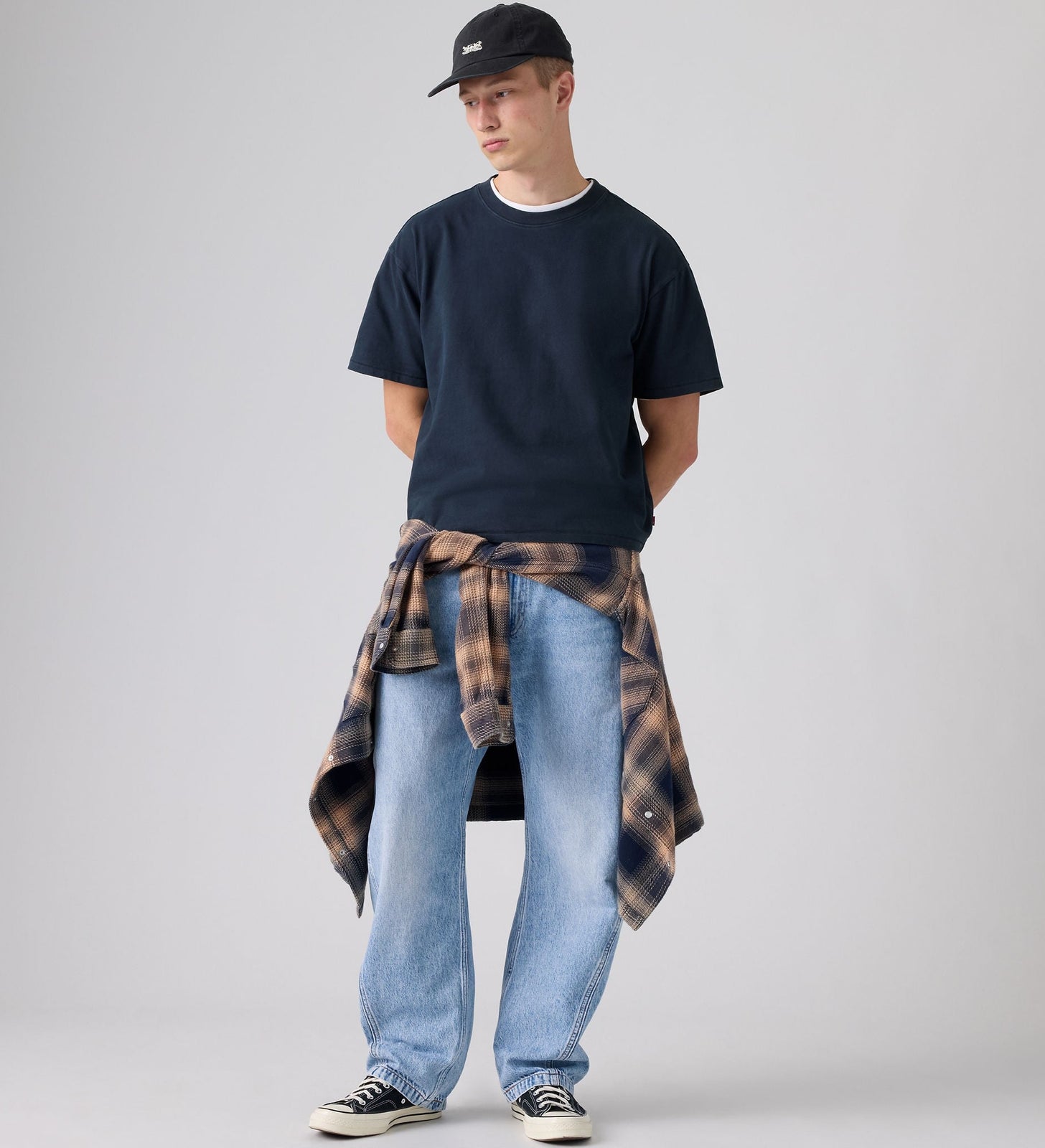 Main 1 - Levi's® Men's Baggy Barrel Jeans - 0057O0009