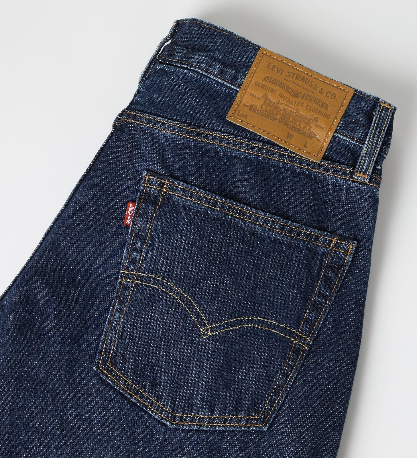 Main 7 - Levi's® Men's Baggy Wide-Leg Jeans - 0081B0001