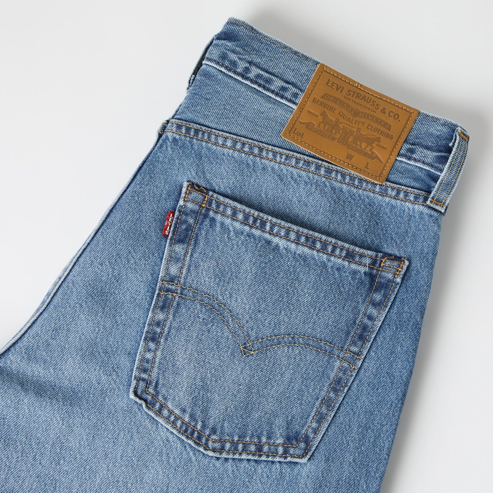 Main 8 - Levi's® Men's Baggy Wide-Leg Jeans - 0081B0002