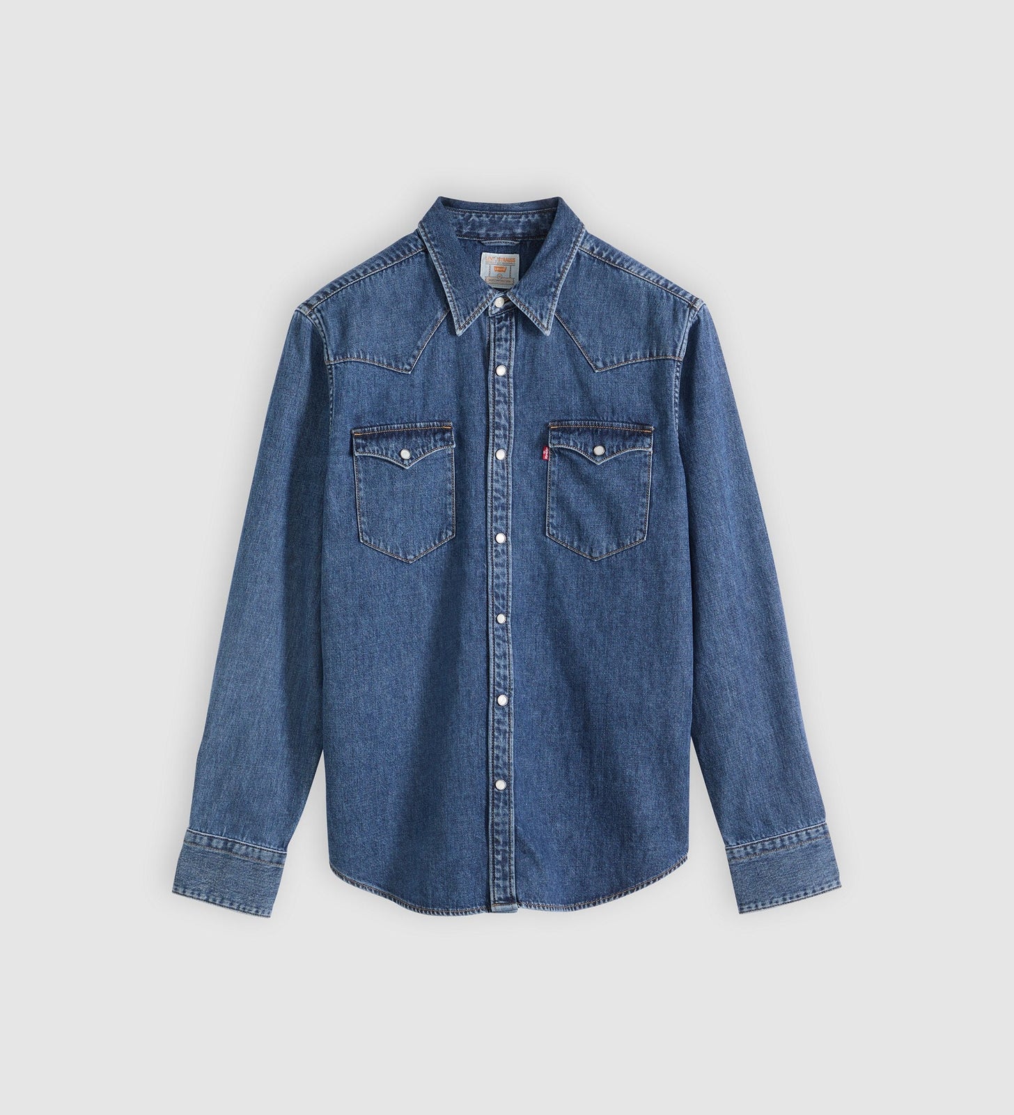 Main 5 - Levi's® Men's Barstow Standard Fit Western Shirt - 857440117