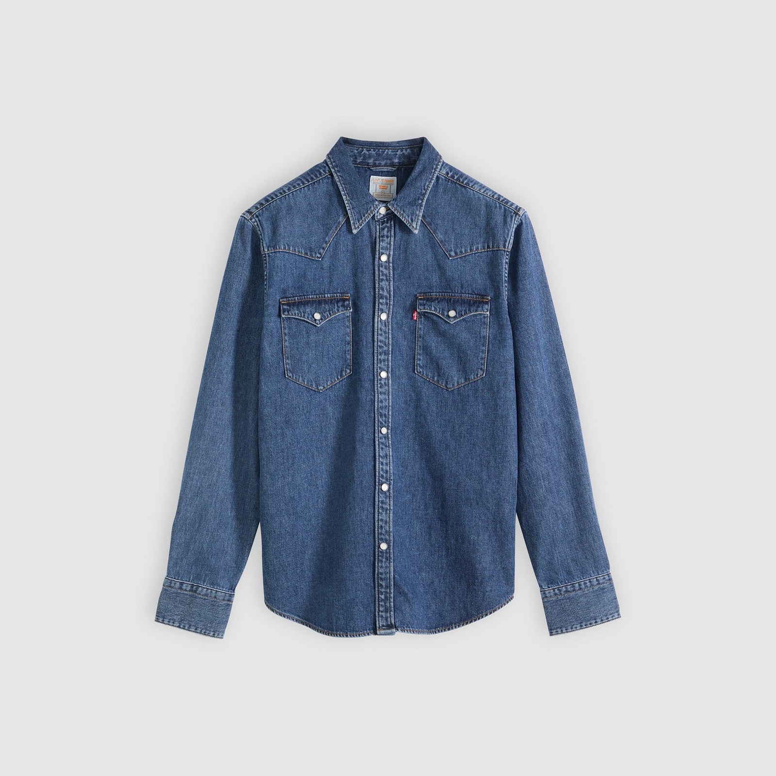 Main 5 - Levi's® Men's Barstow Standard Fit Western Shirt - 857440117