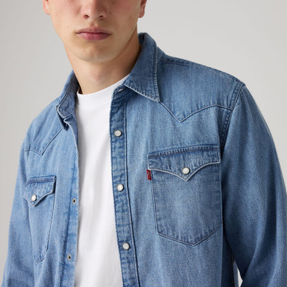 Thumbnail 4 - Levi's® Men's Barstow Standard Fit Western Shirt - 857440126