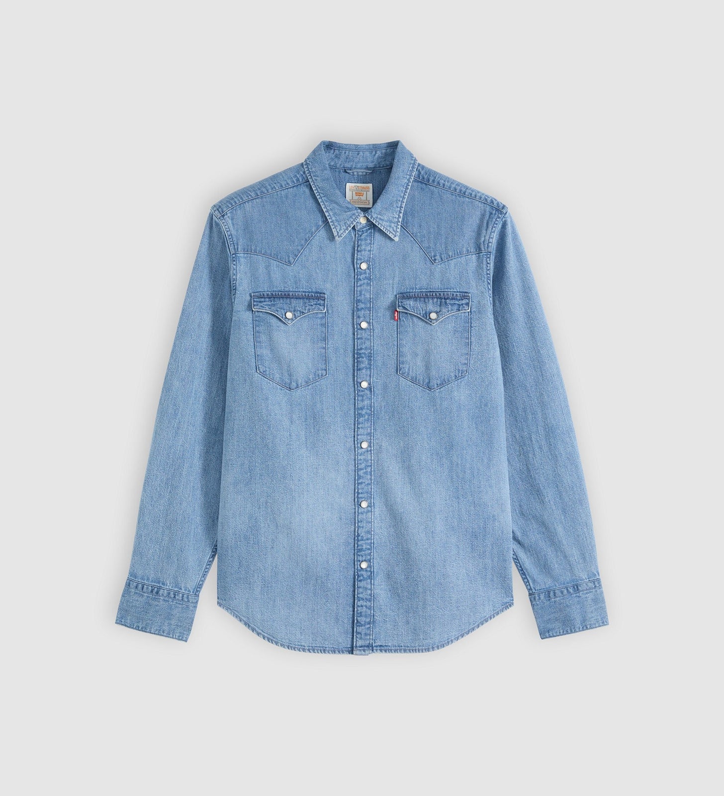 Main 5 - Levi's® Men's Barstow Standard Fit Western Shirt - 857440126