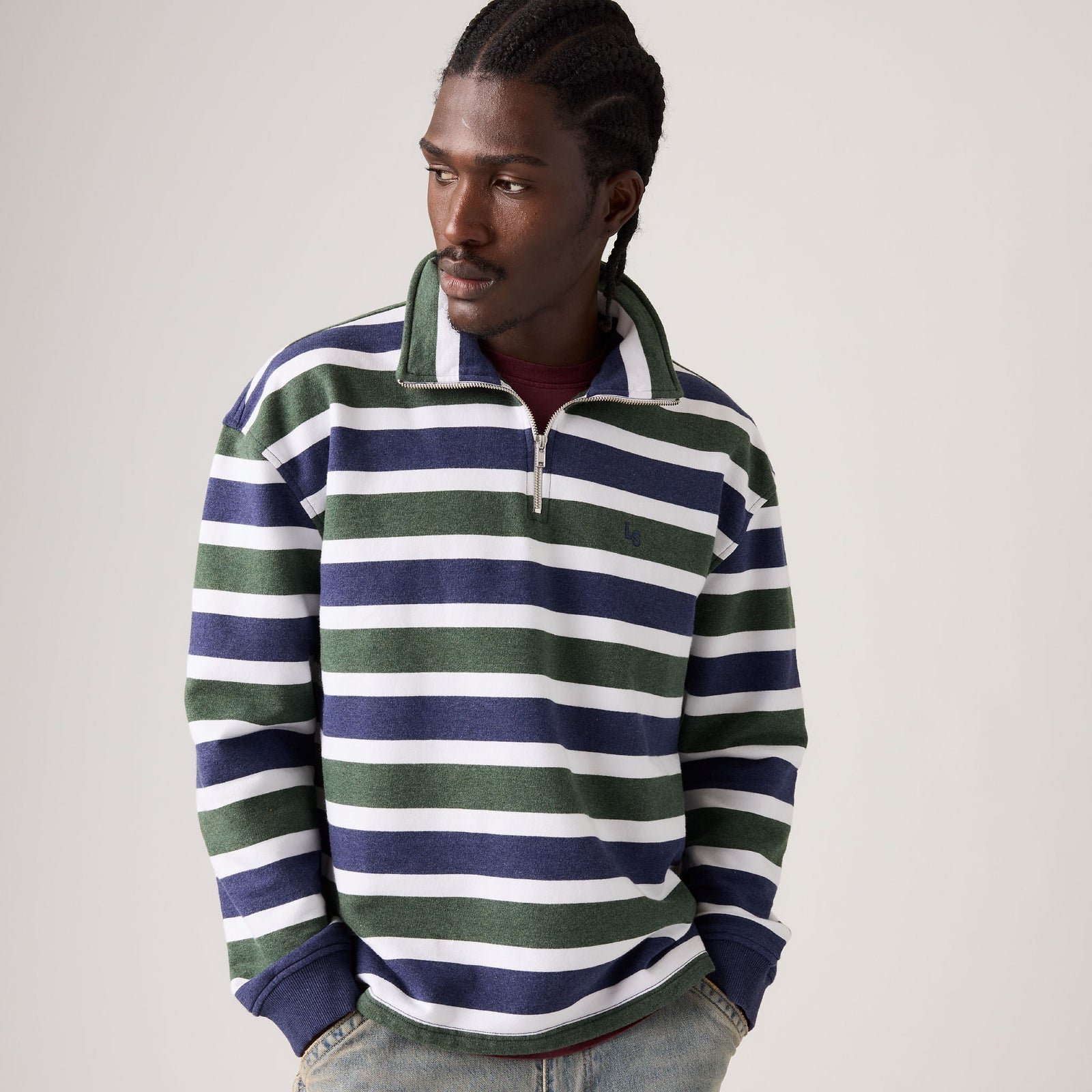 Main 1 - Levi's® Men's Cameron Quarter-Zip - 0083X0001