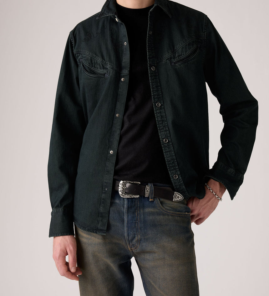 Main 1 - Levi's® Men's Go West Belt - 004BW0000