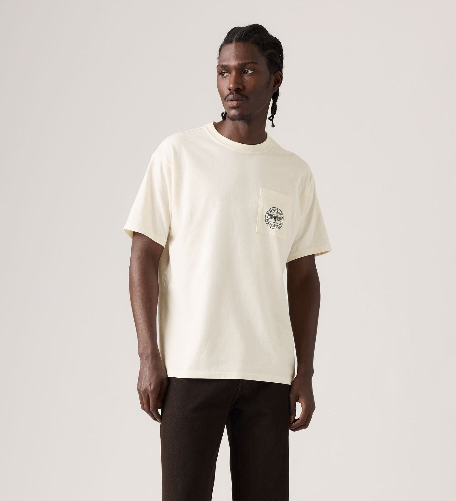 Main 3 - Levi's® Men's Graphic Vintage Fit Pocket Tee - 005HV0002