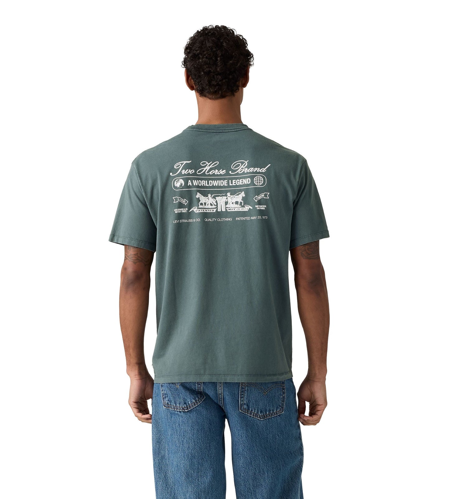 Main 4 - Levi's® Men's Graphic Vintage Fit Pocket Tee - 005HV0003