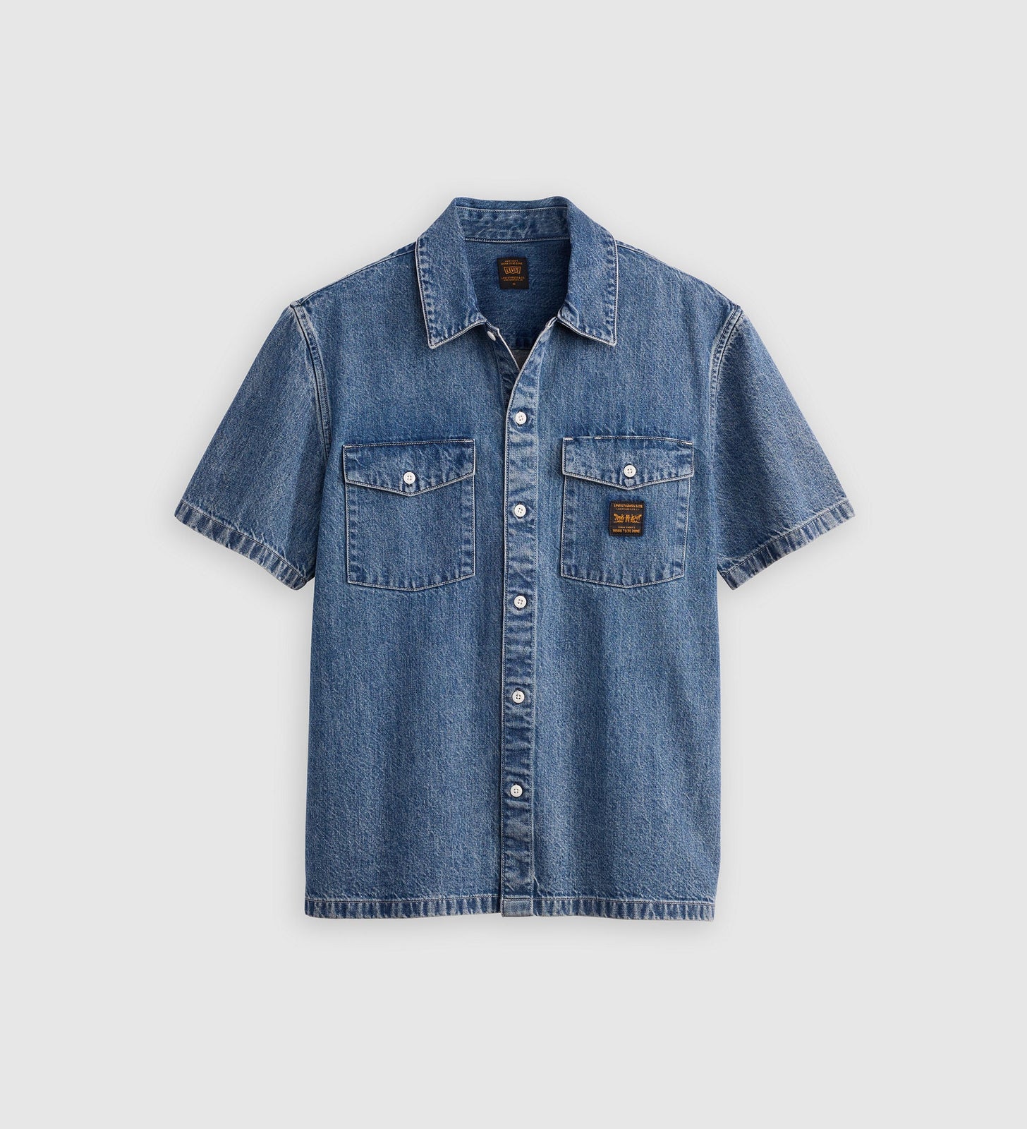 Main 4 - Levi's® Men's Long-Sleeve Worker Shirt - 003O10009