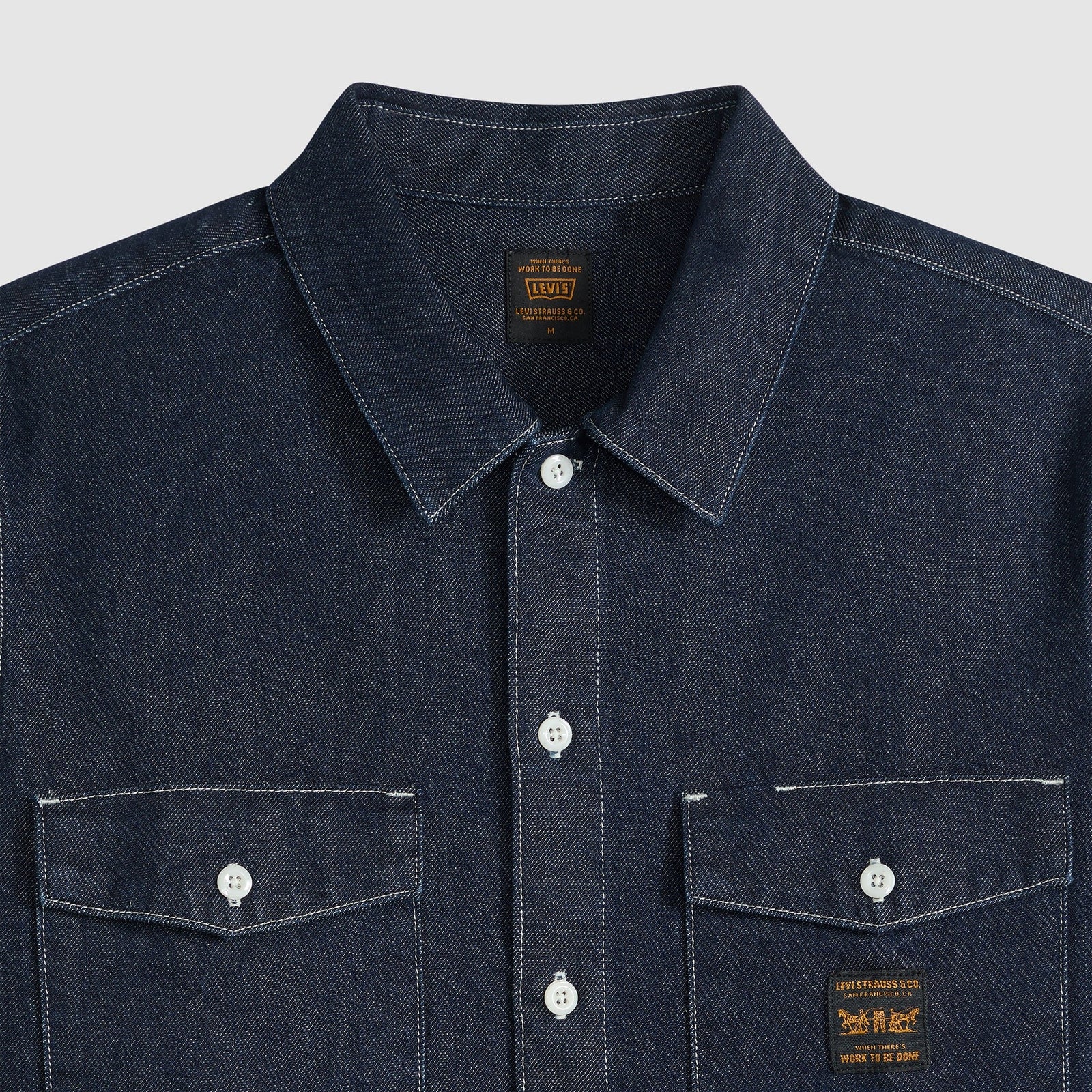 Main 6 - Levi's® Men's Long-Sleeve Worker Shirt - 003O20012