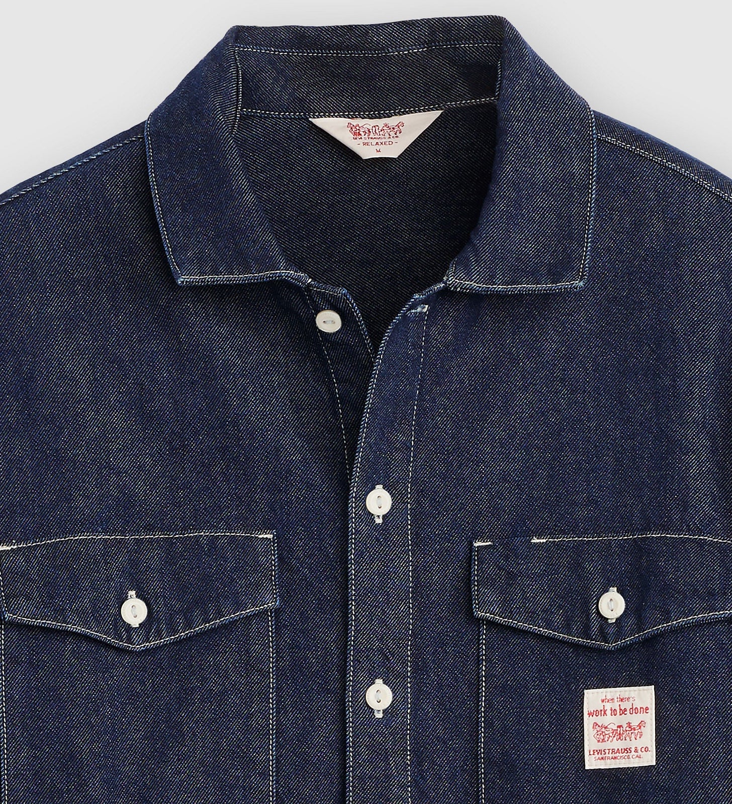 Main 6 - Levi's® Men's Long-Sleeve Worker Shirt - 003O20000
