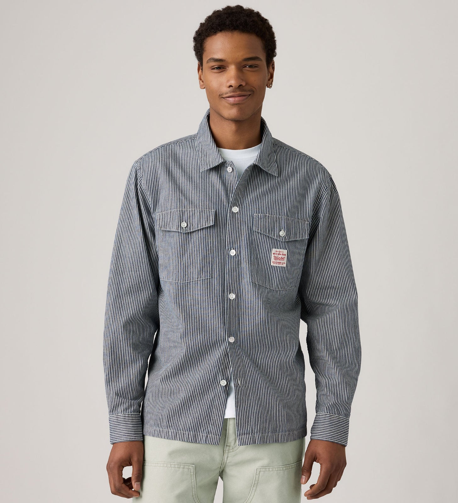 Main 1 - Levi's® Men's Long-Sleeve Worker Shirt - 003O20005
