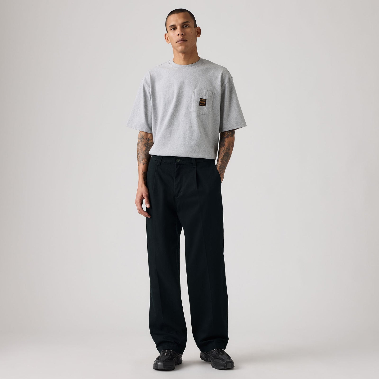 Main 3 - Levi's® Men's Loose Pleated Work Chinos - 007WB0000