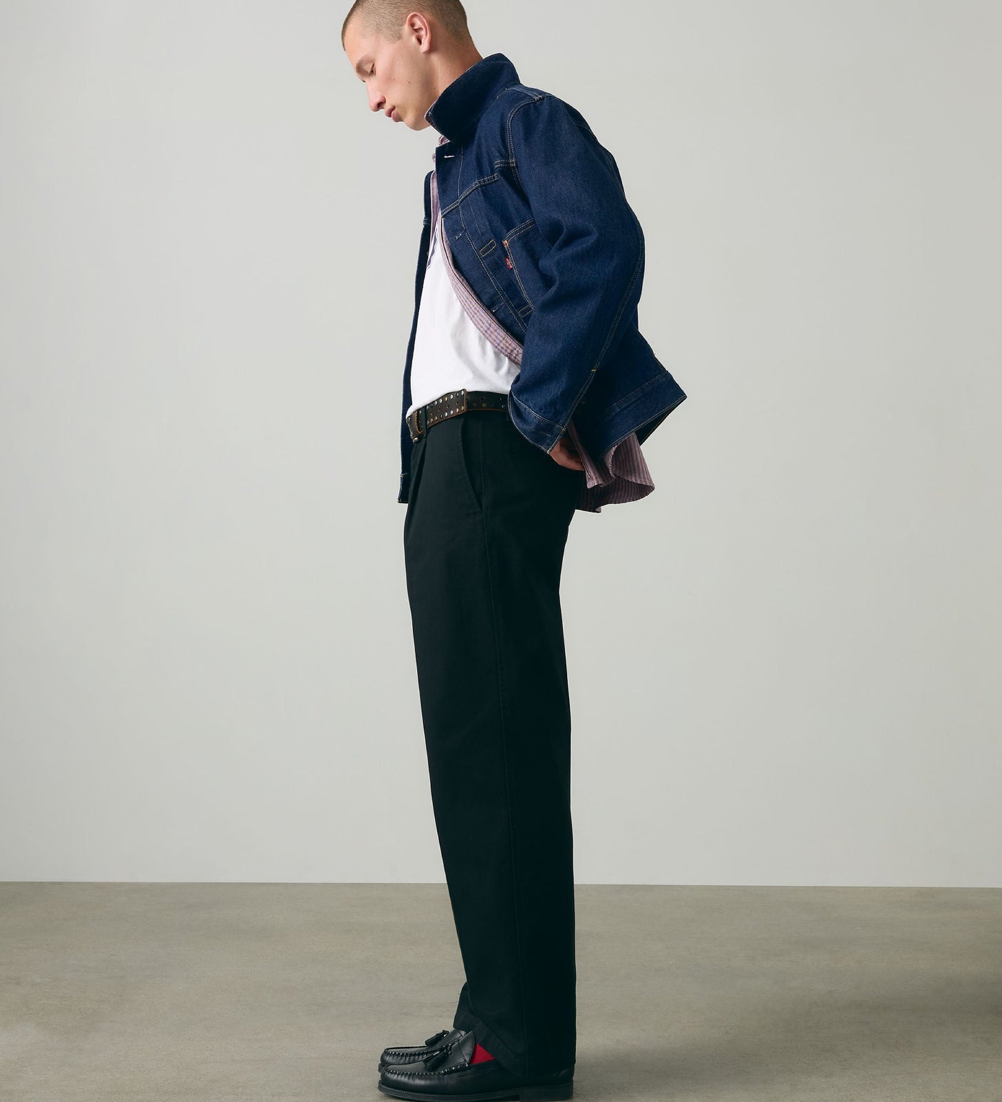 Main 5 - Levi's® Men's Loose Pleated Work Chinos - 007WB0000