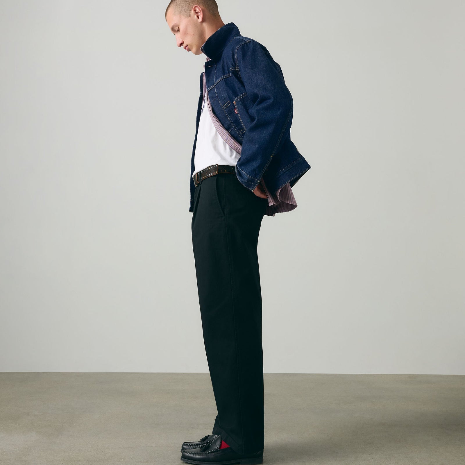Main 5 - Levi's® Men's Loose Pleated Work Chinos - 007WB0000
