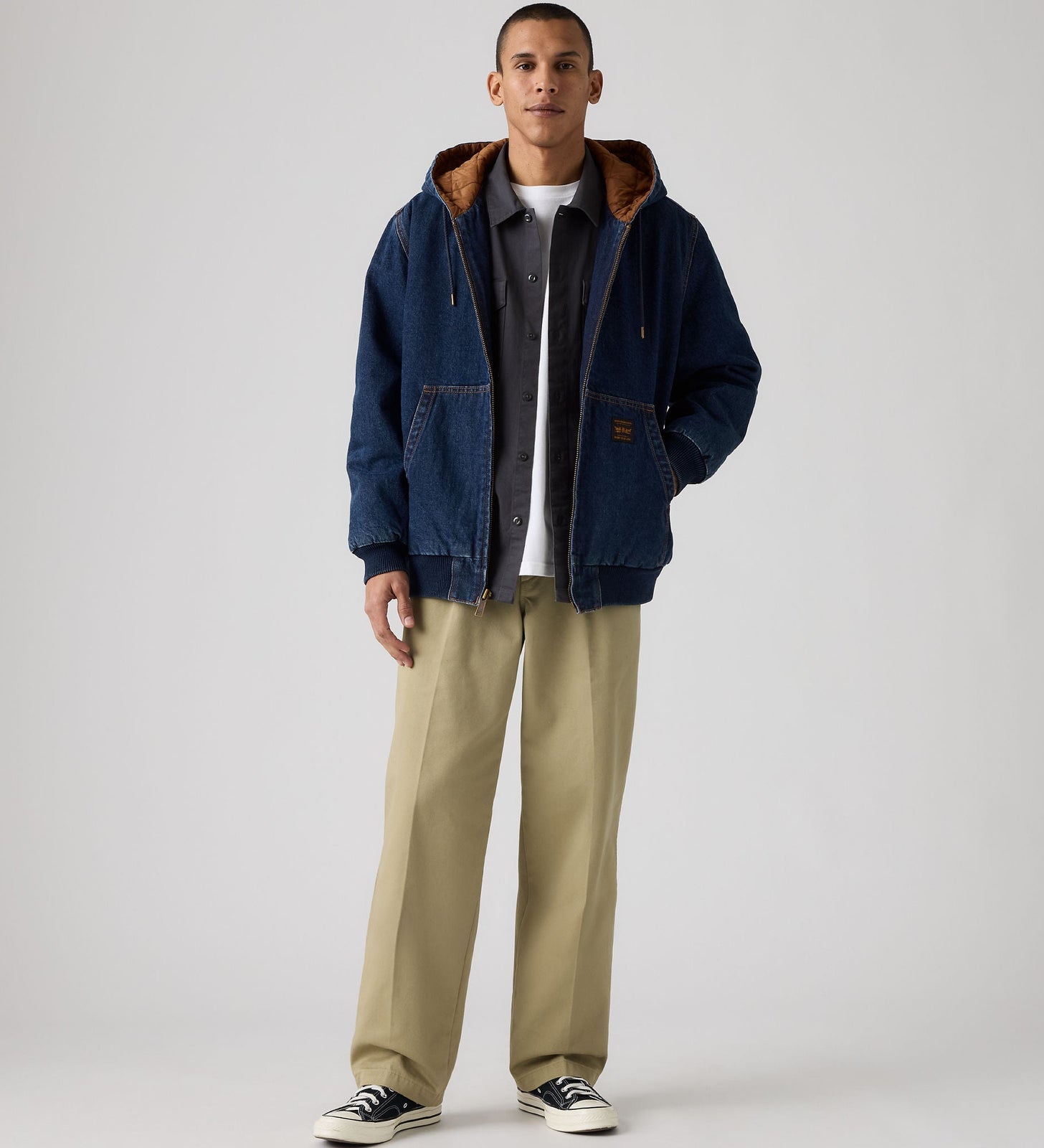 Main 1 - Levi's® Men's Loose Pleated Work Chinos - 007WB0002