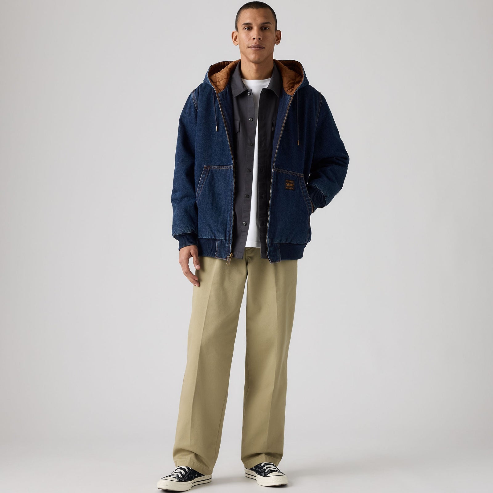 Main 1 - Levi's® Men's Loose Pleated Work Chinos - 007WB0002