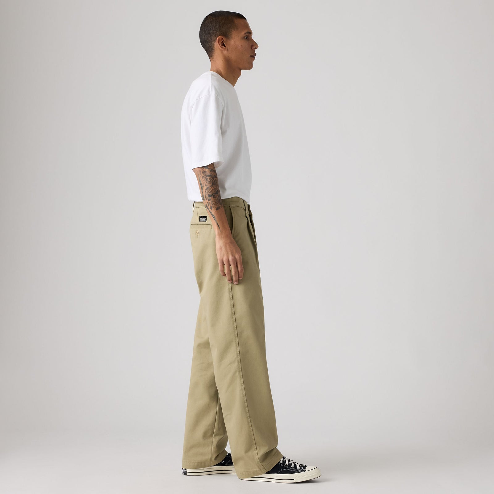 Main 4 - Levi's® Men's Loose Pleated Work Chinos - 007WB0002