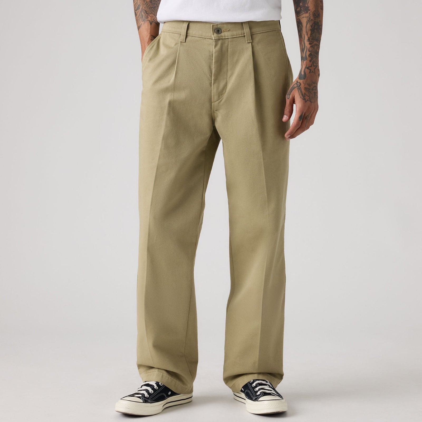 Main 5 - Levi's® Men's Loose Pleated Work Chinos - 007WB0002