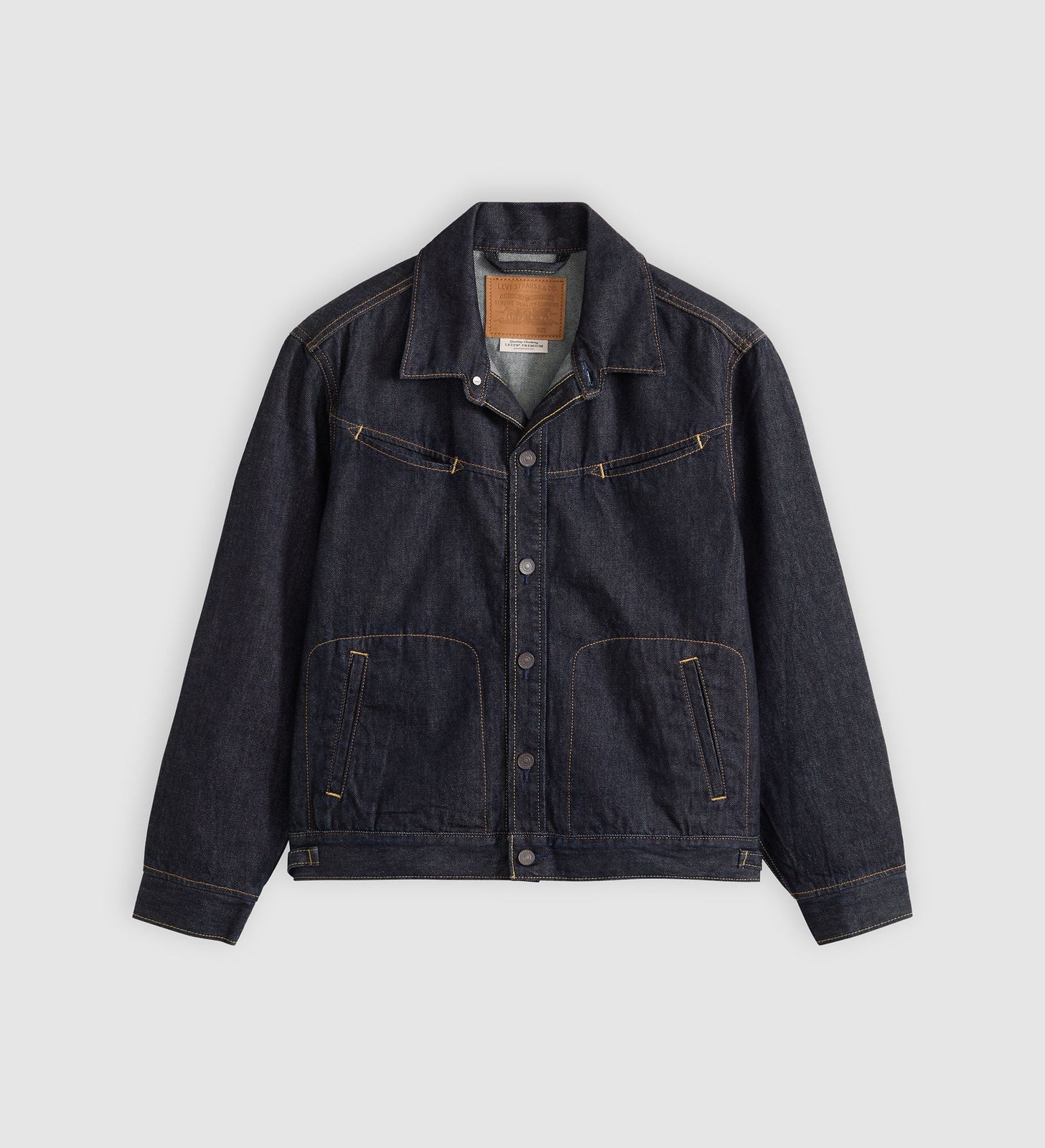 Main 5 - Levi's® Men's Market Miners Trucker Jacket - 005AD0002