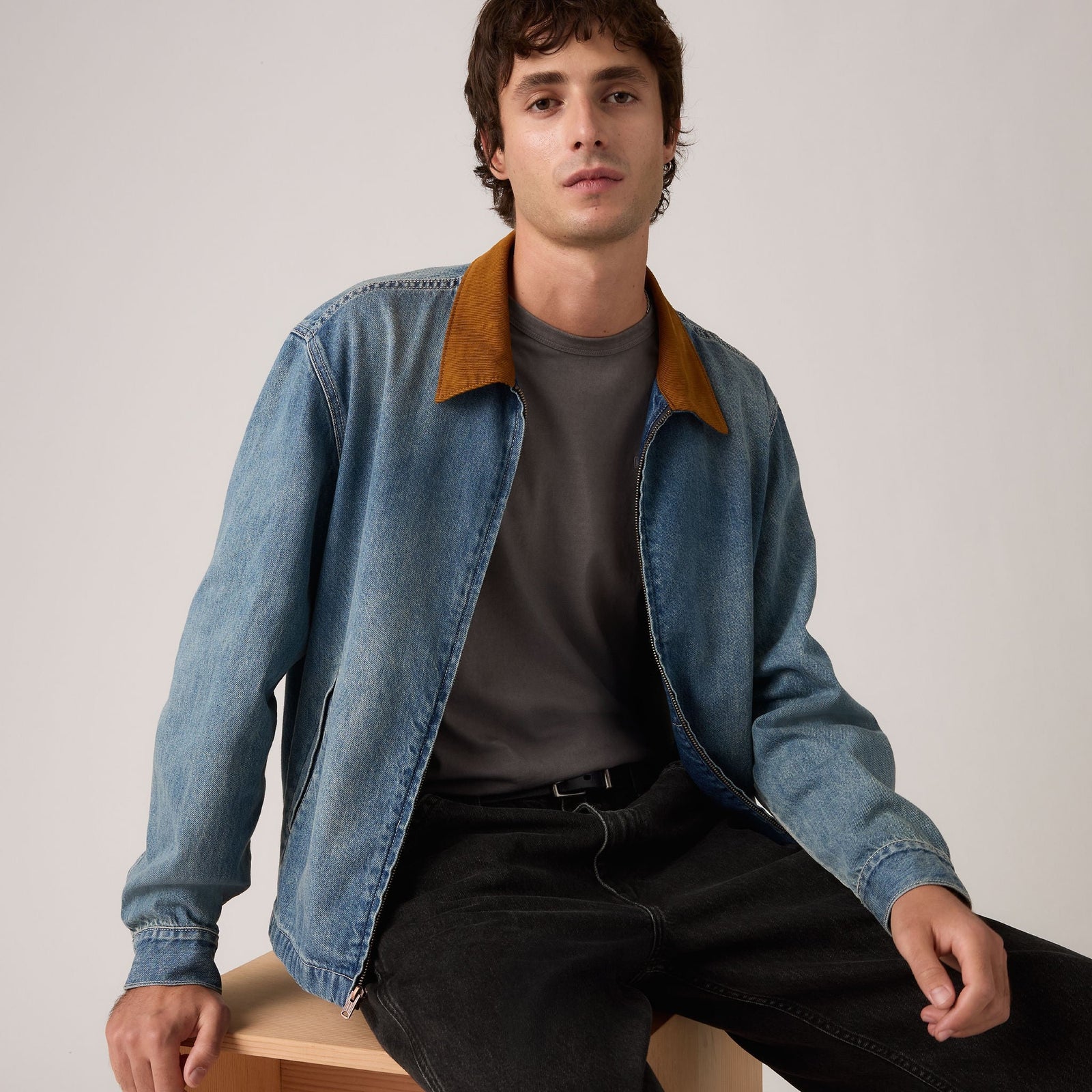 Main 1 - Levi's® Men's Mechanics Full-Zip Jacket - 005AF0003