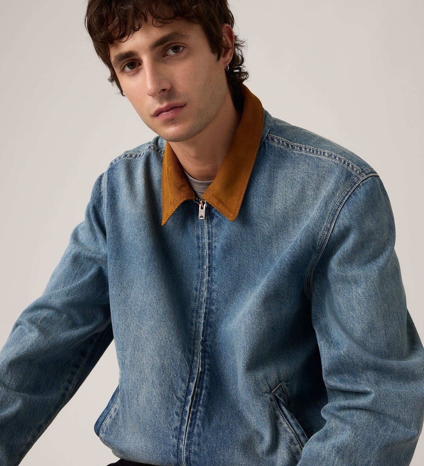 Main 4 - Levi's® Men's Mechanics Full-Zip Jacket - 005AF0003