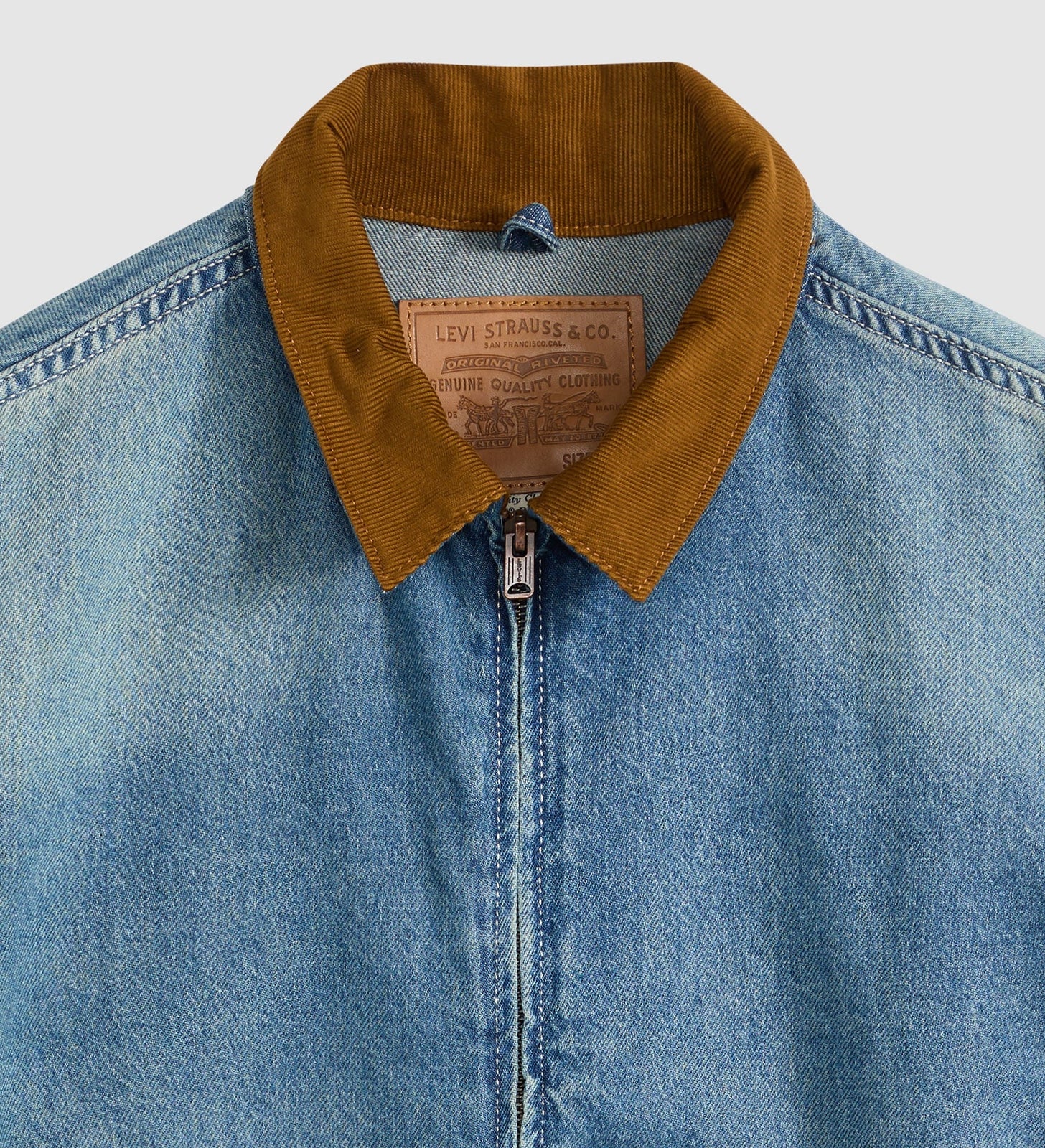 Main 6 - Levi's® Men's Mechanics Full-Zip Jacket - 005AF0003