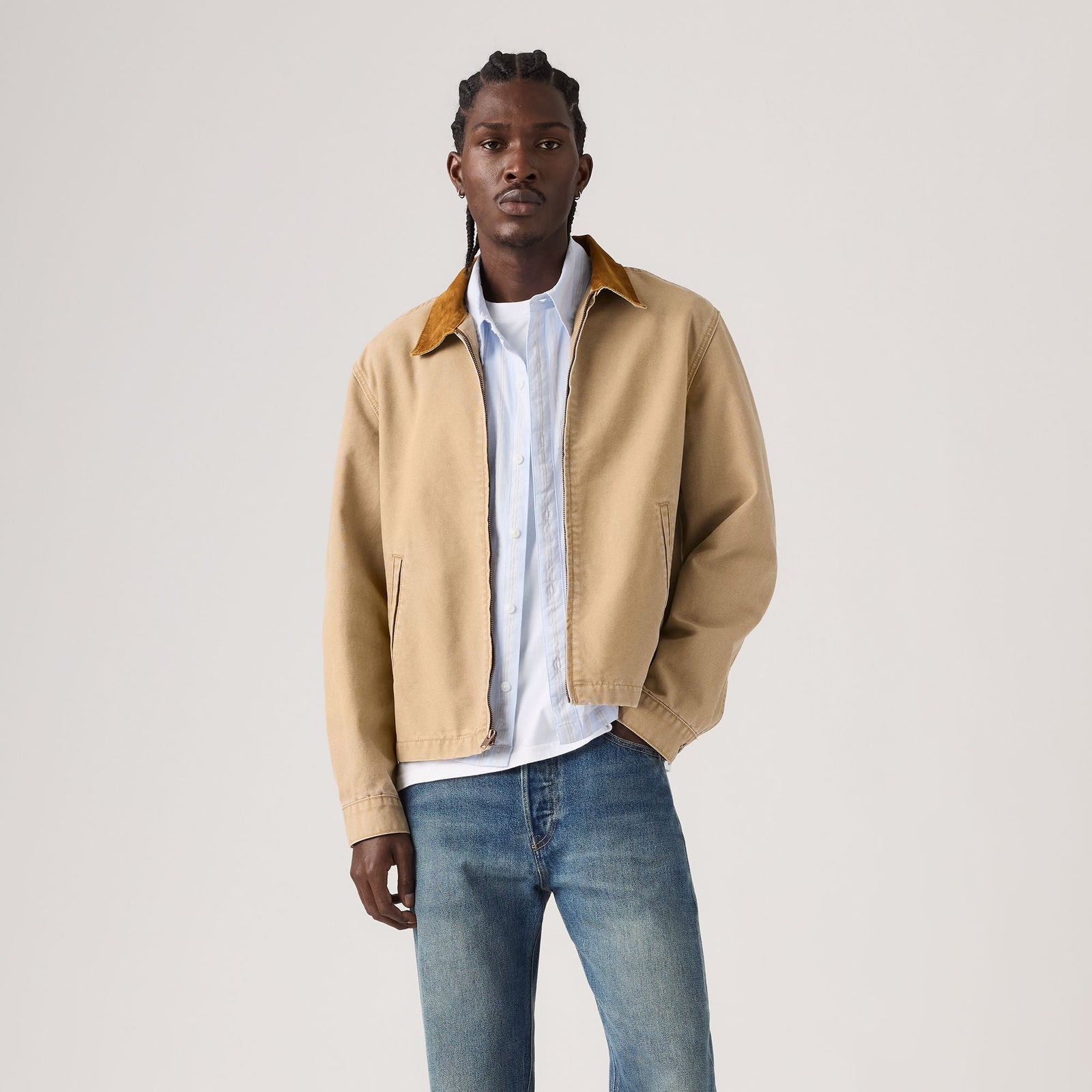 Main 1 - Levi's® Men's Mechanics Full-Zip Jacket - 005AF0004