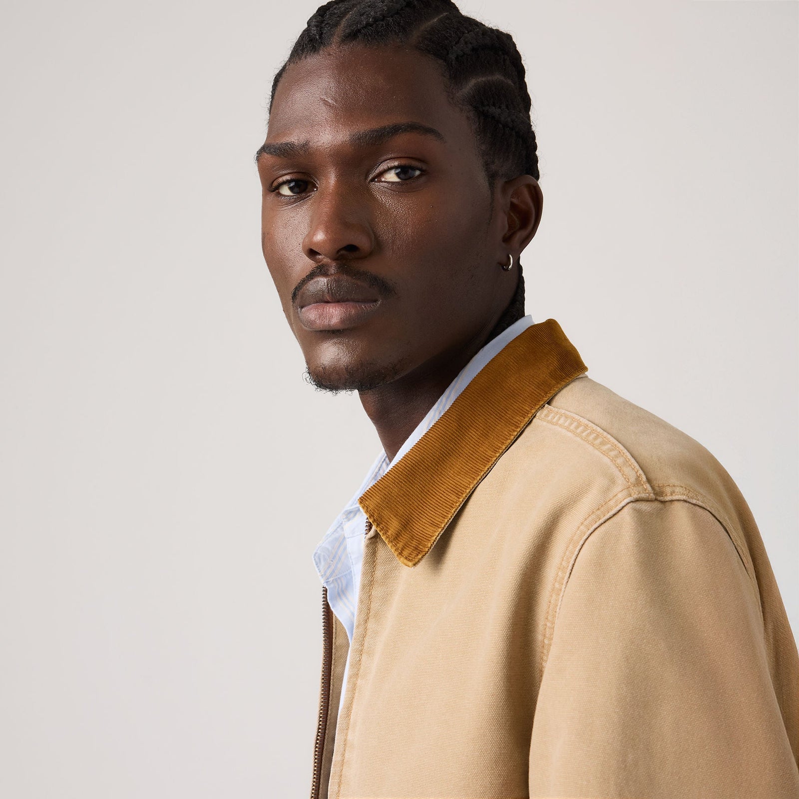 Main 4 - Levi's® Men's Mechanics Full-Zip Jacket - 005AF0004