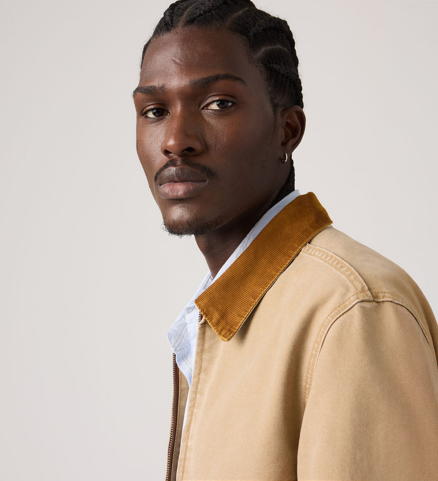 Main 4 - Levi's® Men's Mechanics Full-Zip Jacket - 005AF0004