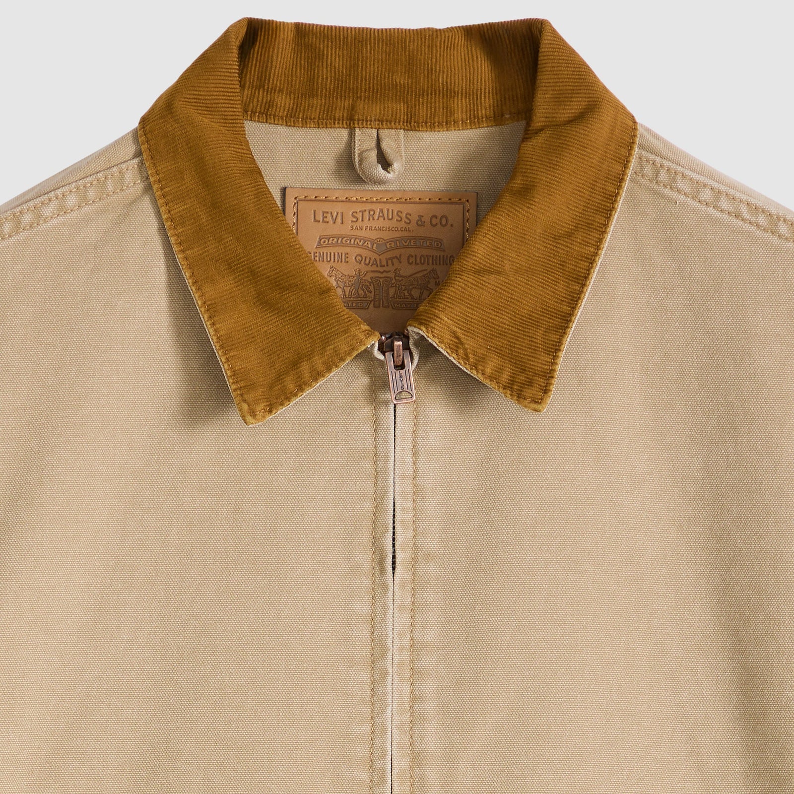 Main 6 - Levi's® Men's Mechanics Full-Zip Jacket - 005AF0004