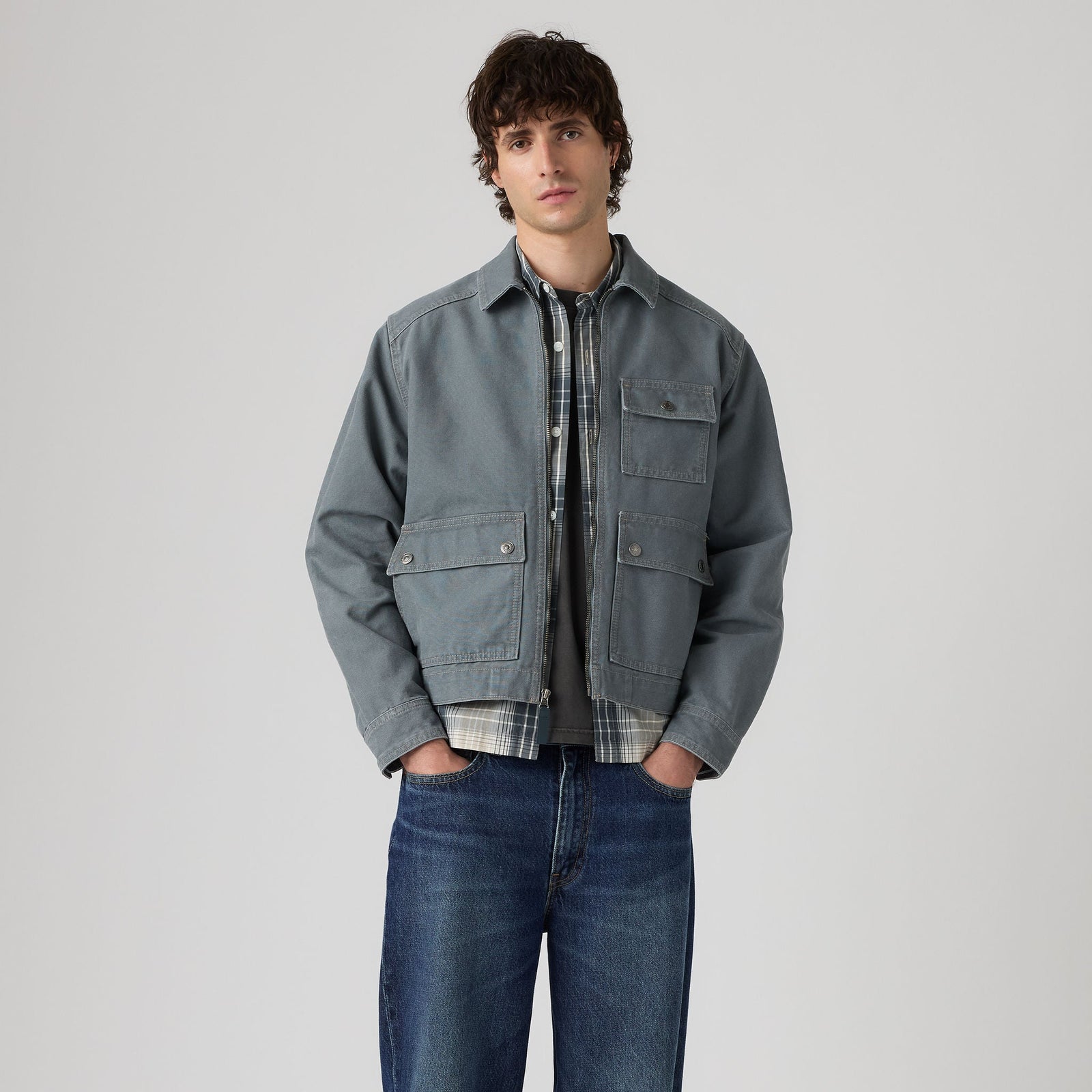 Main 3 - Levi's® Men's Newell Utility Jacket - 007RZ0001