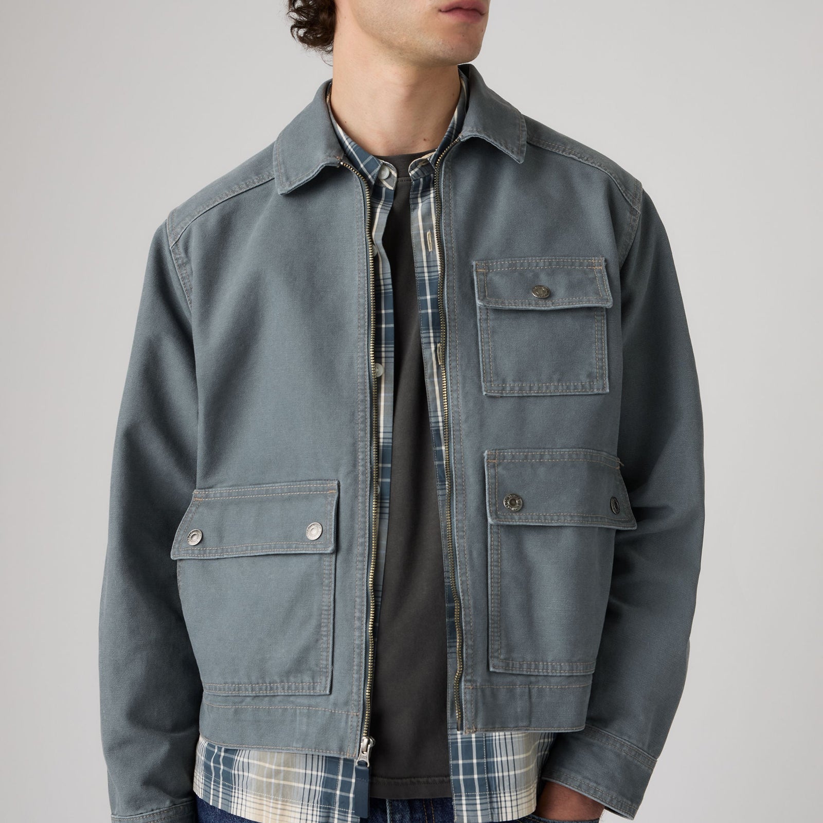 Main 4 - Levi's® Men's Newell Utility Jacket - 007RZ0001