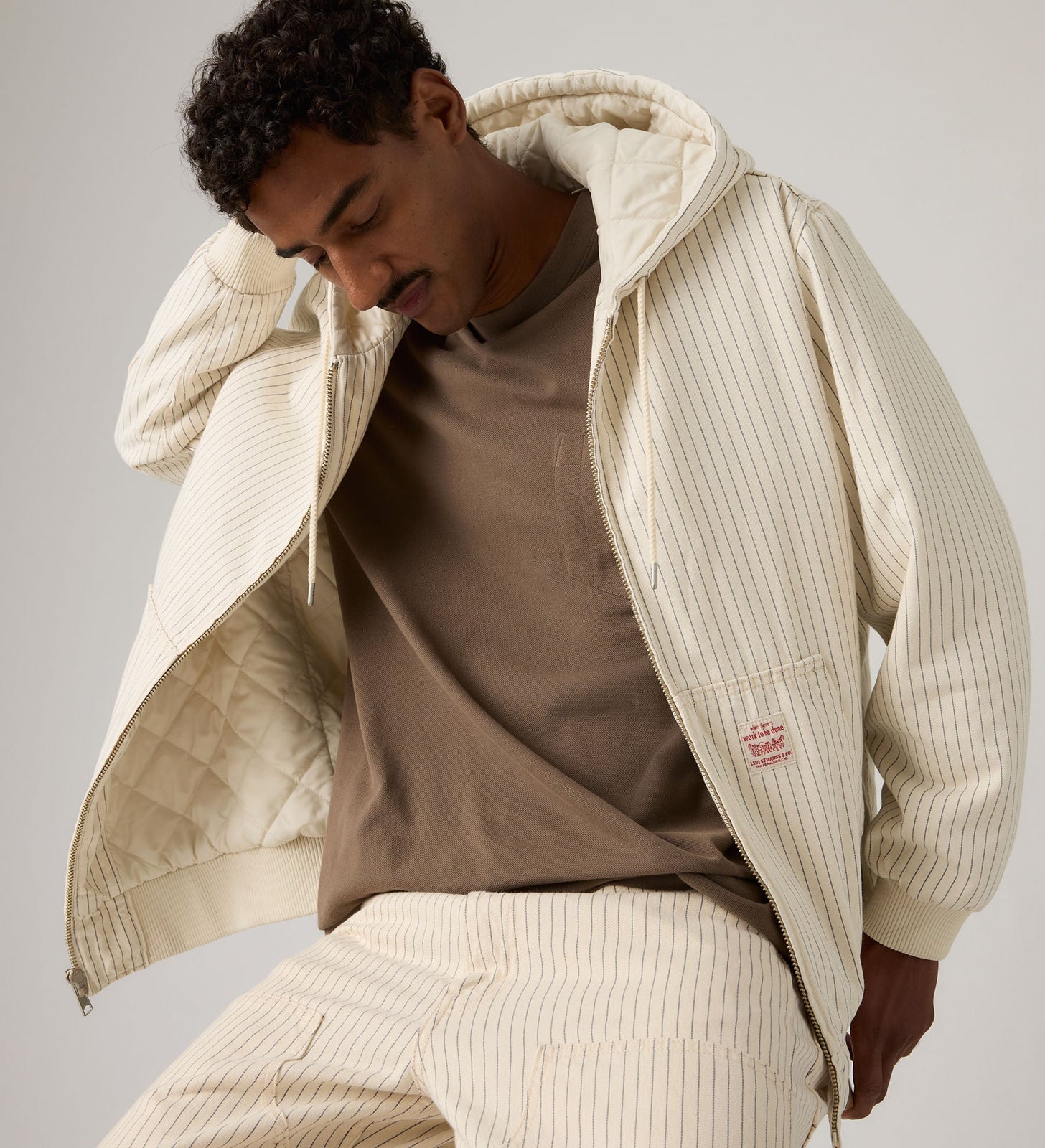 Main 4 - Levi's® Men's Potrero Hoodie - A32220019