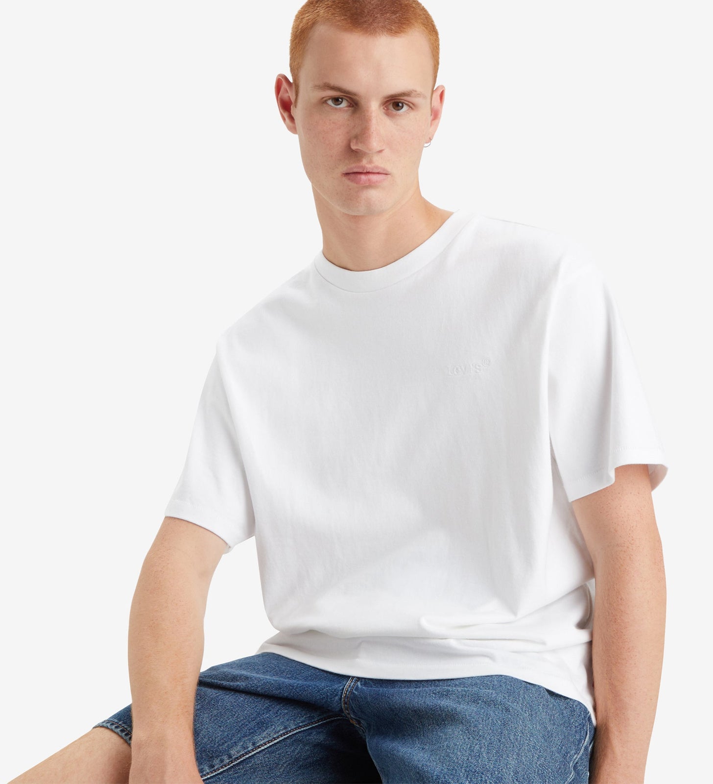 Main 4 - Levi's® Men's Red Tab Vintage T-Shirt - A06370000