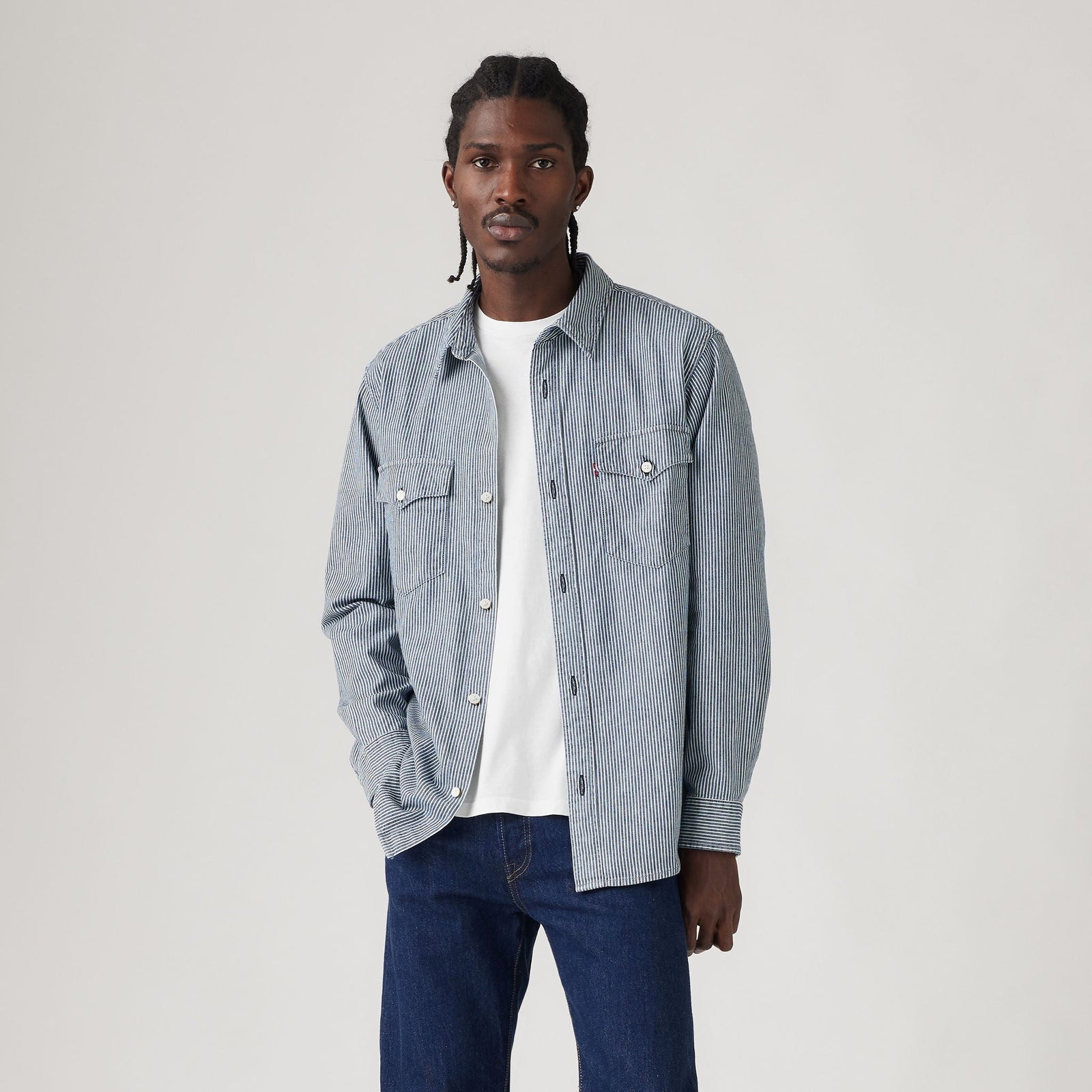 Main 3 - Levi's® Men's Relaxed Fit Western Shirt - A19190030