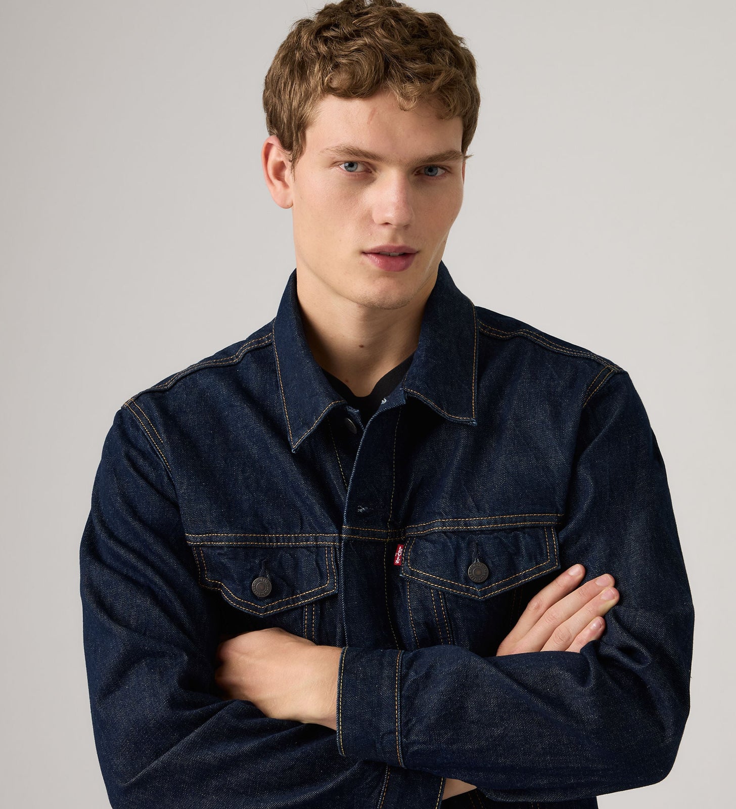 Main 4 - Levi's® Men's Relaxed Type 3 Trucker Jacket - A57820083