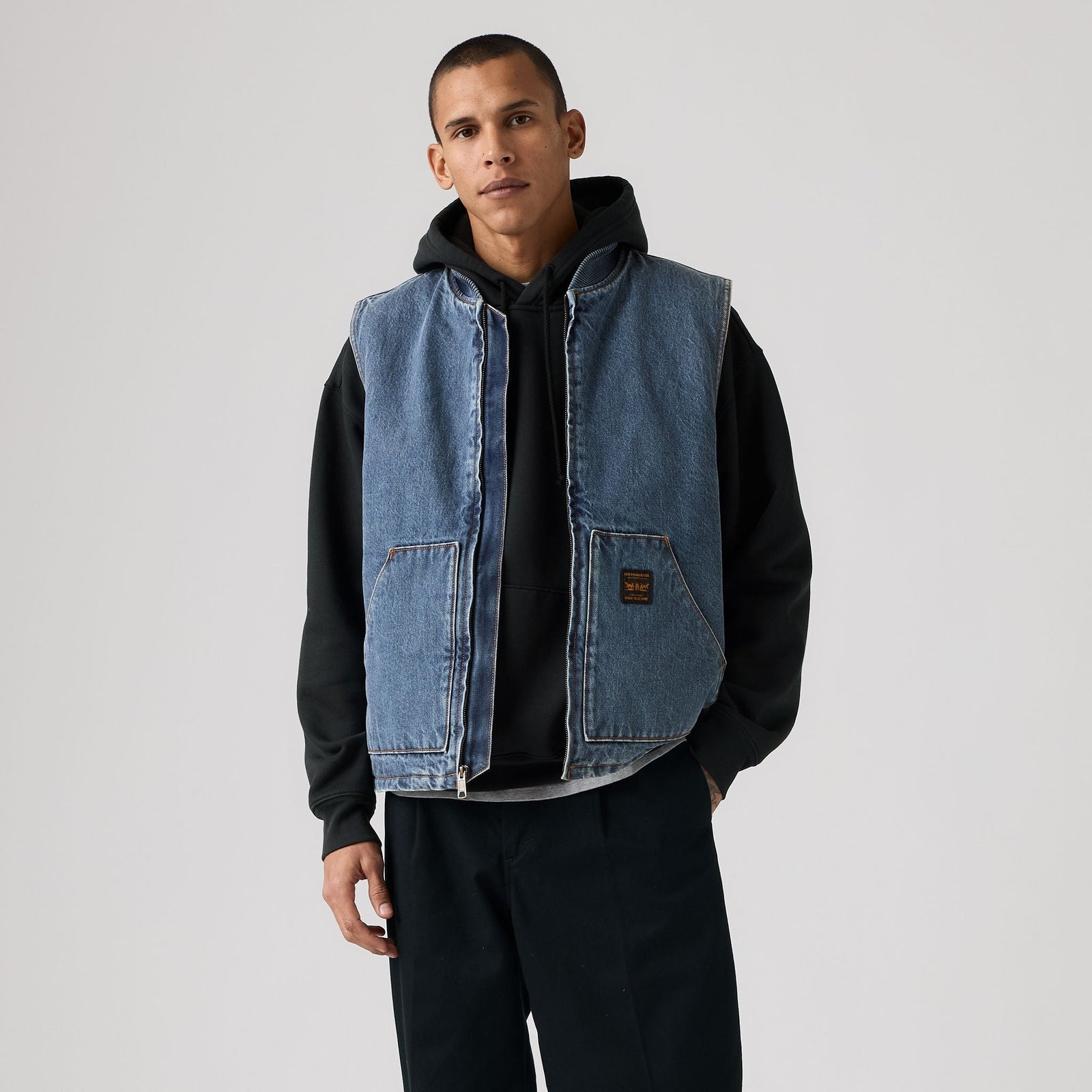 Main 3 - Levi's® Men's Sansome Vest - A85800009