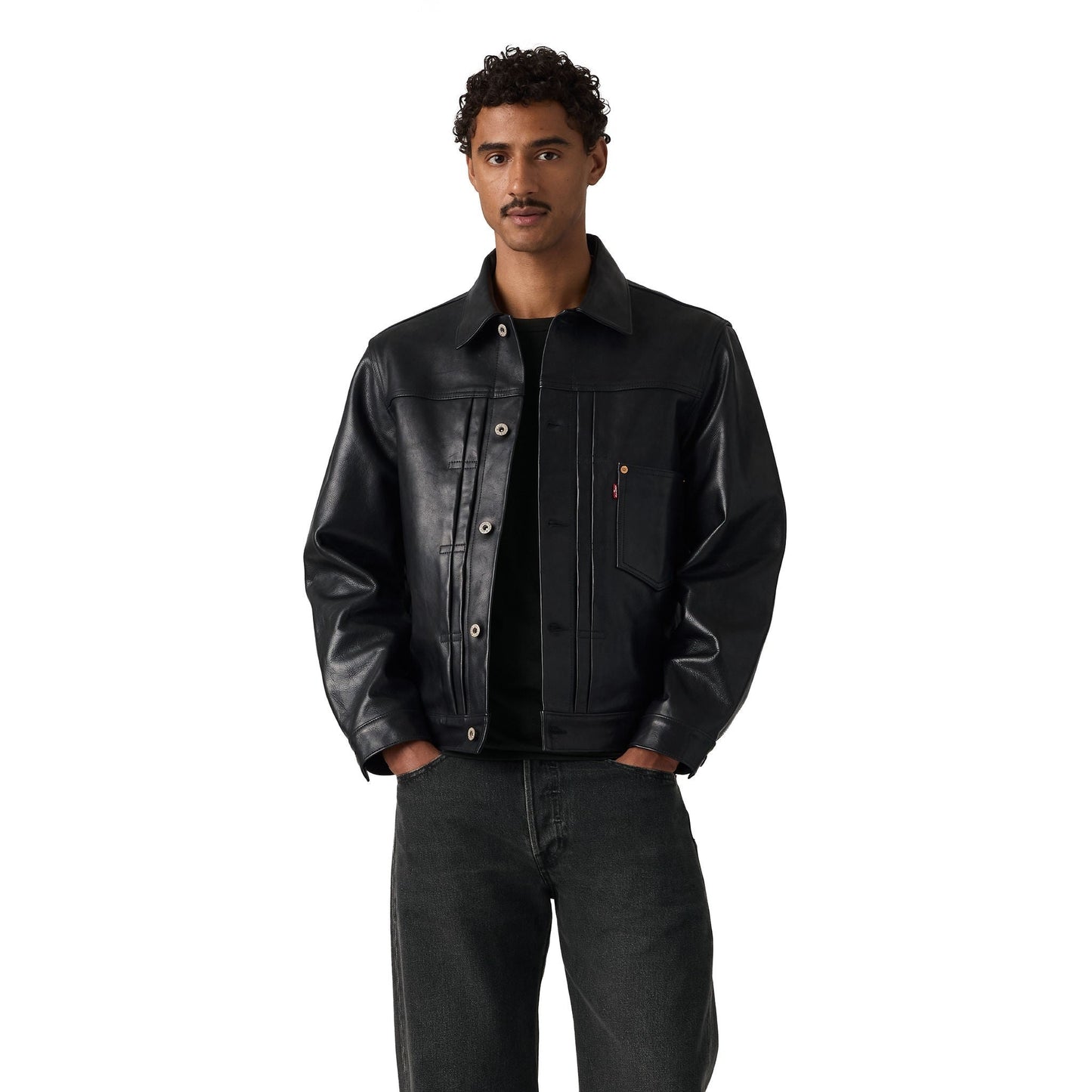 Levi's® Men's Type I Leather Jacket