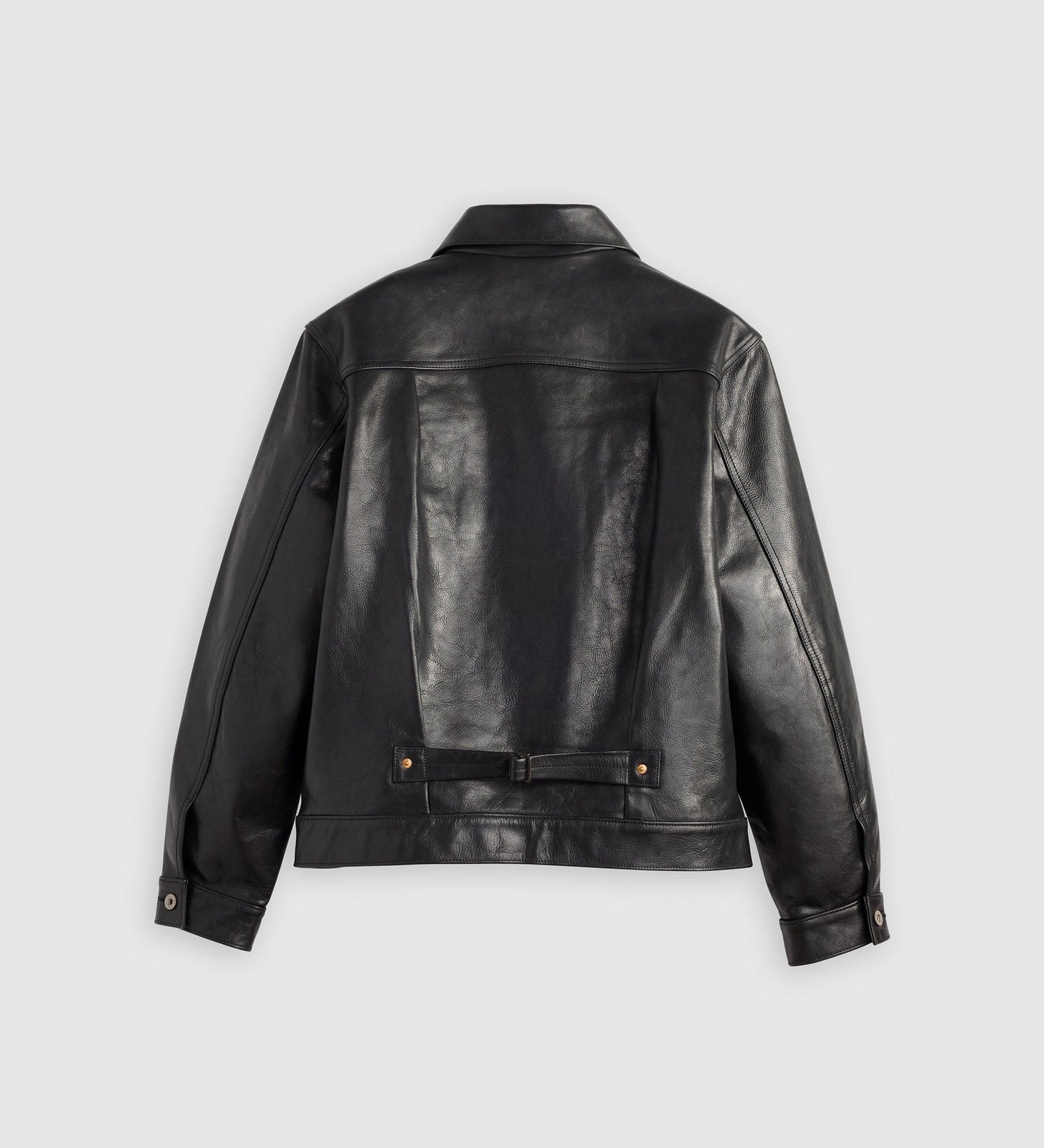 Main 3 - Levi's® Men's Type I Leather Jacket - 005PT0001