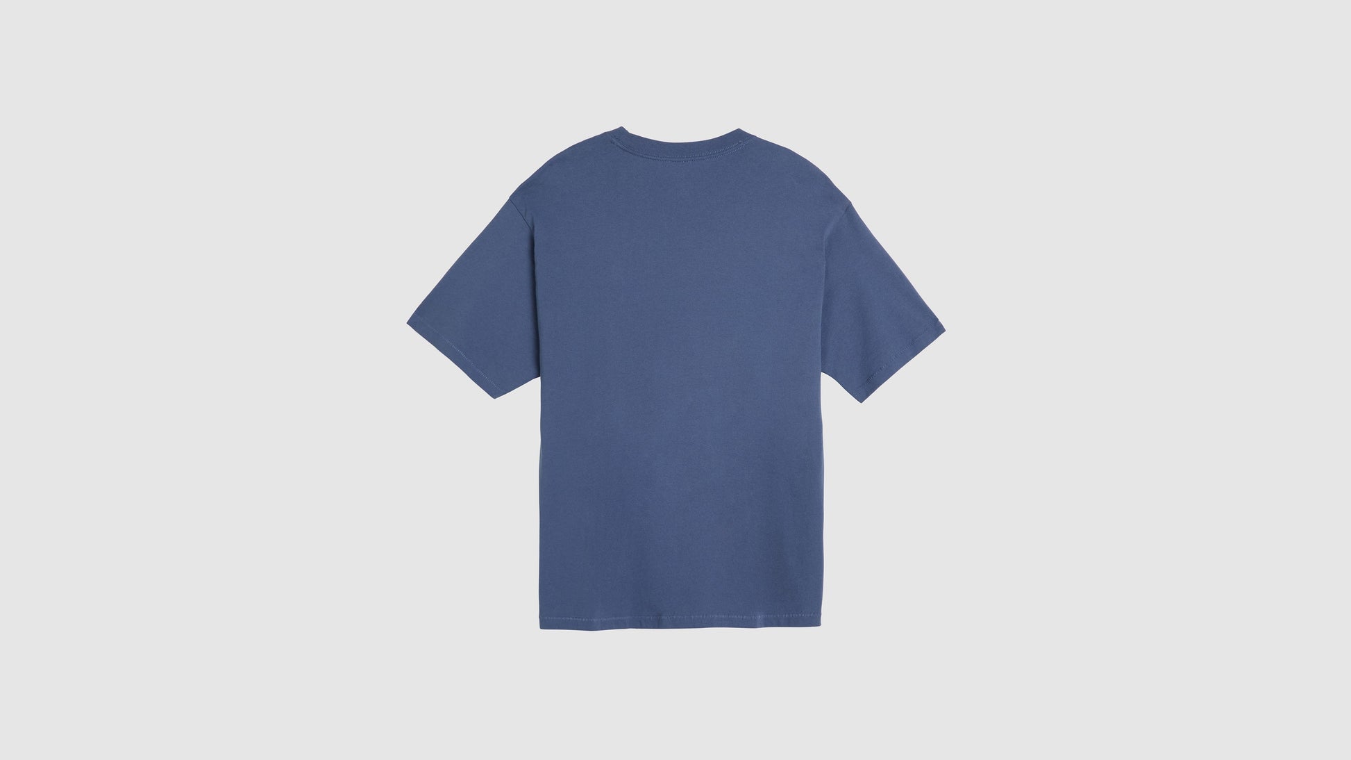 Levi's mens blue vintage graphic tshirt back view