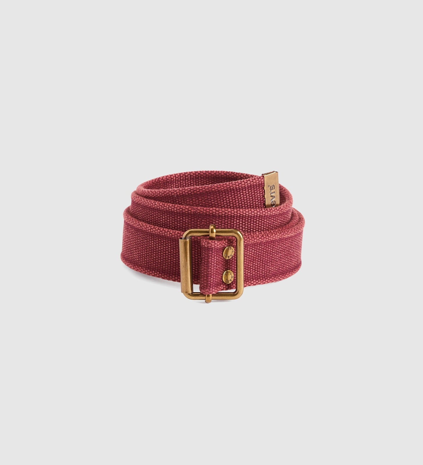Main 2 - Levi's® Men's Washed Down Cotton Web Belt - 005DF0003