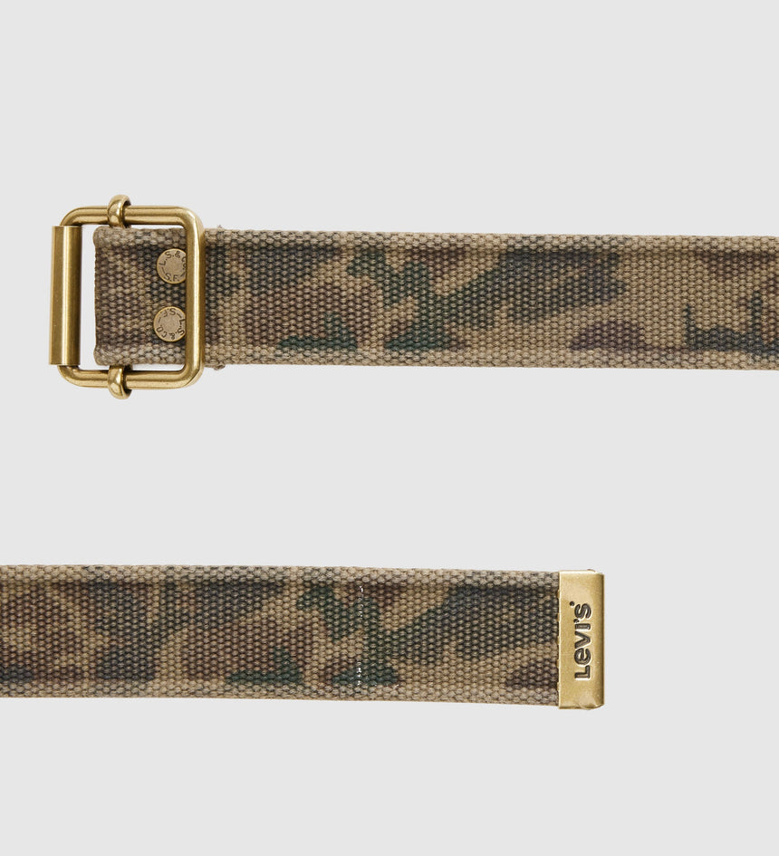 Main 2 - Levi's® Men's Washed Down Web Belt - 005DF0000