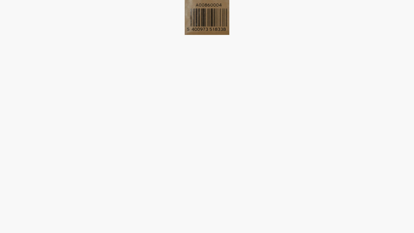 Levi’s product barcode on cardboard label