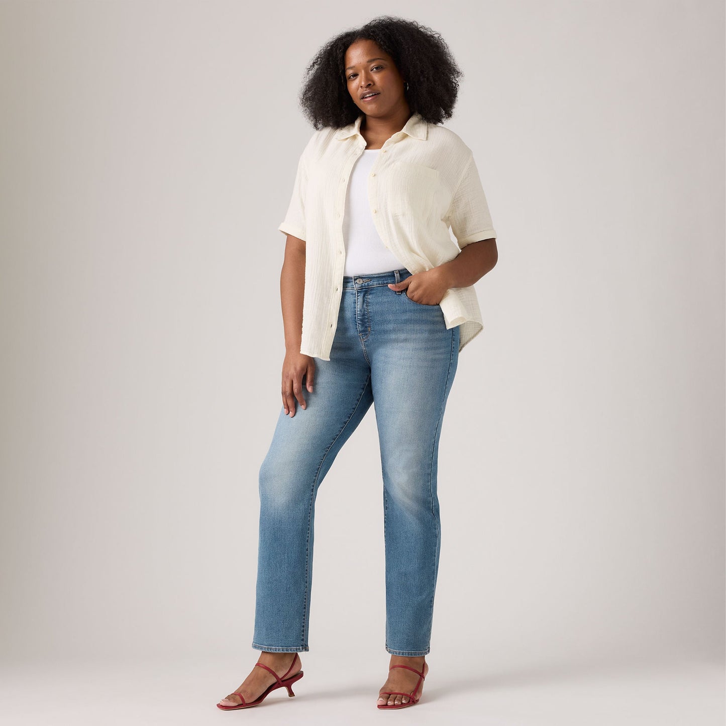 Levi's® Women's 314 Shaping Straight Jeans (Plus Size)