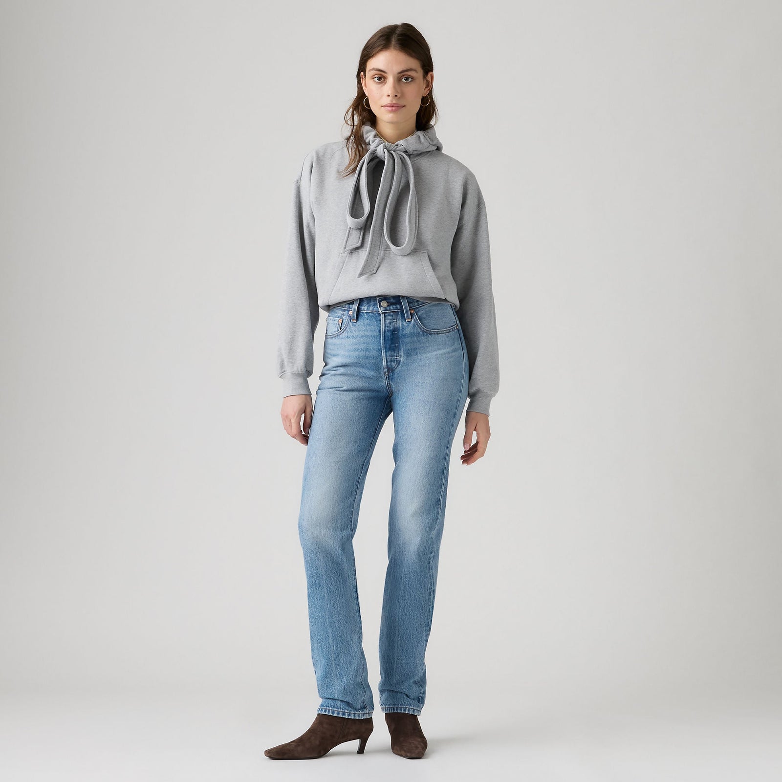 Main 3 - Levi's® Women's 501® Original Selvedge Jeans - 125010665